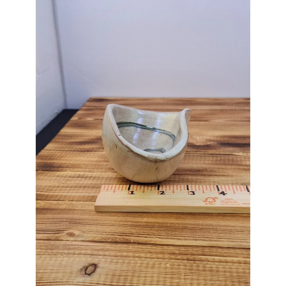Art Pottery Handmade Trinket Dish Small 5